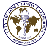 A logo of the city of loma linda.