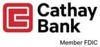 A logo of cathay bank